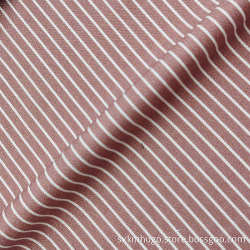 Striped Pattern Upholstery Sofa Woven Linen Viscose Fabric